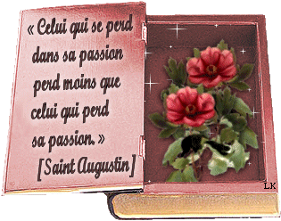 <<celui qui se perd dans sa passian perd mains qui ce lui perd sa passian.